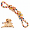 Eurilo™ Tough Rope Dog Toy – Durable Cotton Chew & Dental Care Play Toy