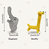 Eurilo™ KnotRope – Durable Cotton Chew Toy for Small & Medium Dogs
