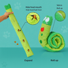 Eurilo™ Snail Puzzle Plush – Foldable Interactive Dog Toy with Squeak & Treat Pockets