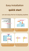 Eurilo™ Smart Door Teaser – Electric Hanging Toy for Cats