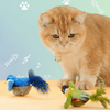 Eurilo™ Birdie Chase – Interactive Catnip Bird Toy with Sound & Wall Mount
