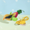 Eurilo™ Birdie Chase – Interactive Catnip Bird Toy with Sound & Wall Mount