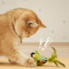 Eurilo™ Birdie Chase – Interactive Catnip Bird Toy with Sound & Wall Mount