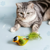 Eurilo™ Birdie Chase – Interactive Catnip Bird Toy with Sound & Wall Mount