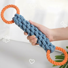 Eurilo™ Tough Rope Dog Toy – Durable Cotton Chew & Dental Care Play Toy