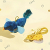Eurilo™ Birdie Chase – Interactive Catnip Bird Toy with Sound & Wall Mount